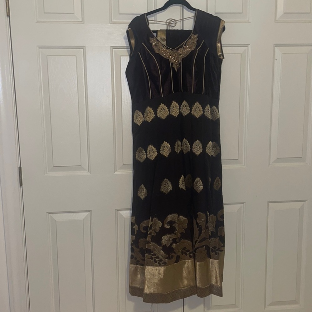 Brown Indian Traditional Dress